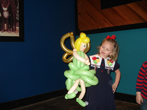 Emma Grace and Tinkerbell